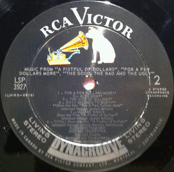Hugo Montenegro And His Orchestra - Music From "A Fistful Of Dollars" & "For A Few Dollars More" & "The Good, The Bad And The Ugly" (LP) - Discogs image 4