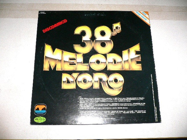 Unknown Artist - Discoamico - 38 Melodie D'Oro (LP) - Discogs image 2
