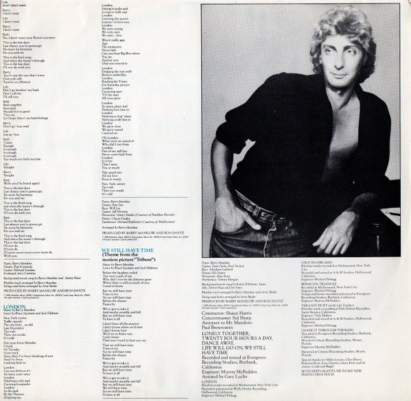 Barry Manilow - Barry (LP) - Discogs image 6