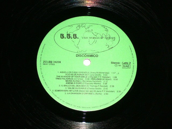 Unknown Artist - Discoamico - 38 Melodie D'Oro (LP) - Discogs image 5
