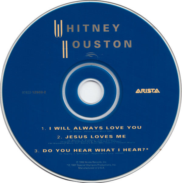 Whitney Houston - I Will Always Love You (CD) - Discogs image 4