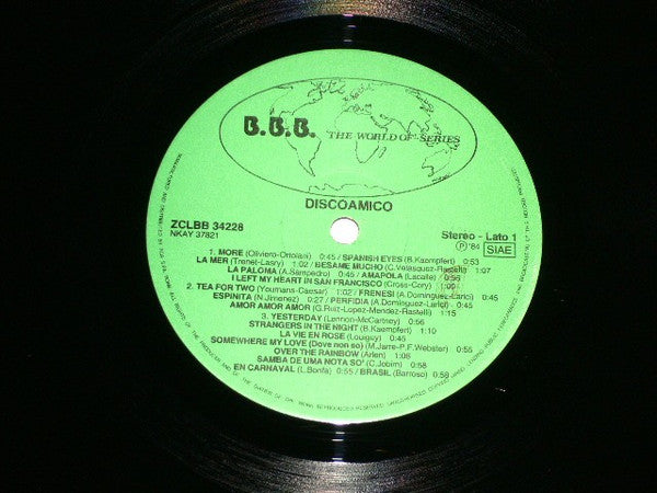 Unknown Artist - Discoamico - 38 Melodie D'Oro (LP) - Discogs image 4