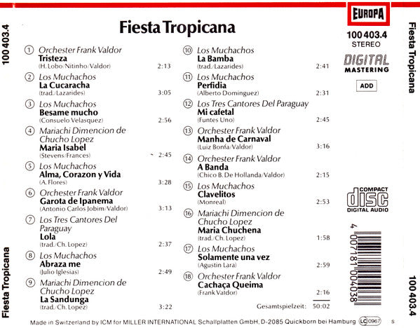Various - Fiesta Tropicana (CD) - Discogs image 2