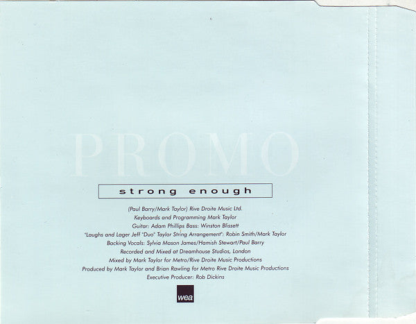 Cher - Strong Enough (CD) - Discogs image 2