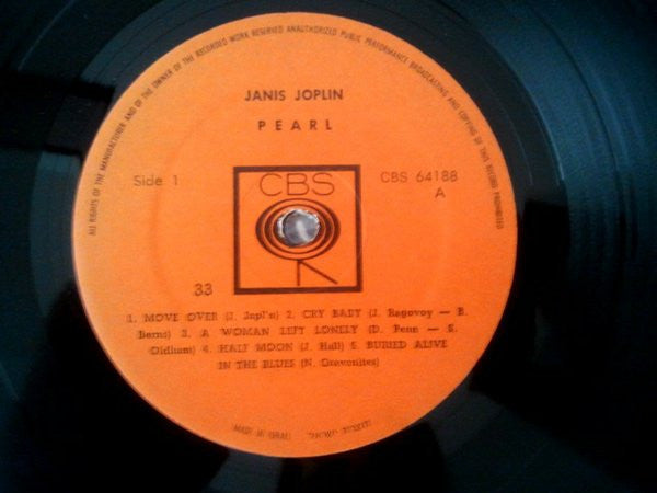 Janis Joplin - Pearl (LP) - Discogs image 4