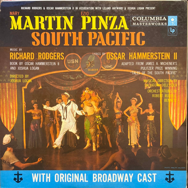 Mary Martin, Ezio Pinza, Rodgers & Hammerstein With "South Pacific" Original Broadway Cast - South Pacific (LP) - Discogs image 4