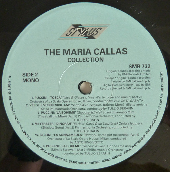 Maria Callas - The Maria Callas Collection (2xLP) - Discogs image 5