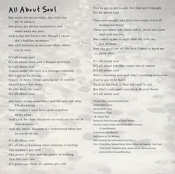 Billy Joel - River Of Dreams (CD) - Discogs image 7
