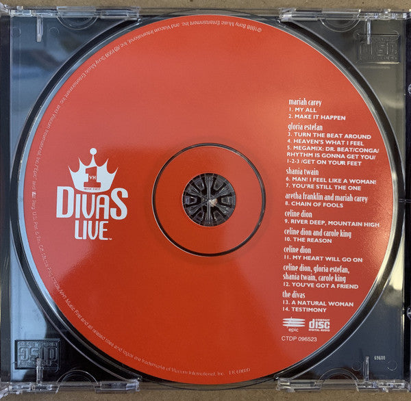 Divas (6) - VH1 Divas Live (CD) - Discogs image 5