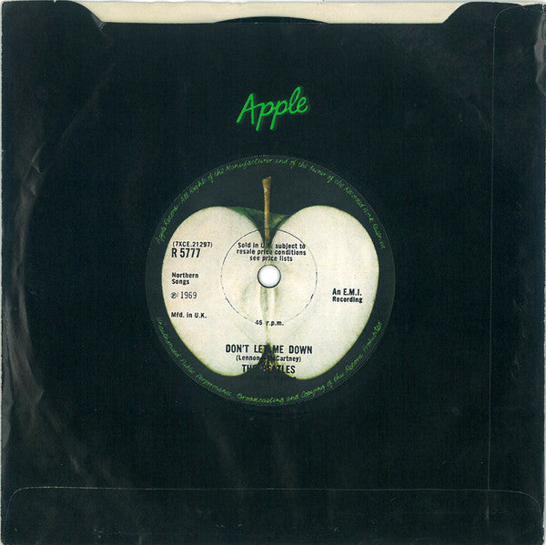 Beatles, The With Billy Preston - Get Back (7") - Discogs image 4