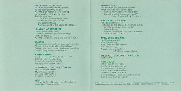Simon & Garfunkel - Sounds Of Silence (CD) - Discogs image 5