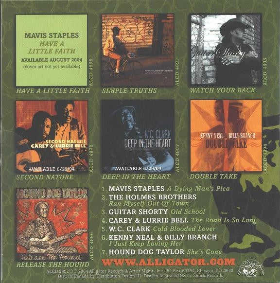 Various - A Taste Of Alligator - New Blues And More From Alligator Records (CD) - Discogs image 2