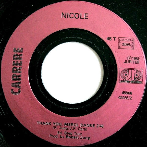Nicole (2) - La Paix Sur Terre (7") - Discogs image 4