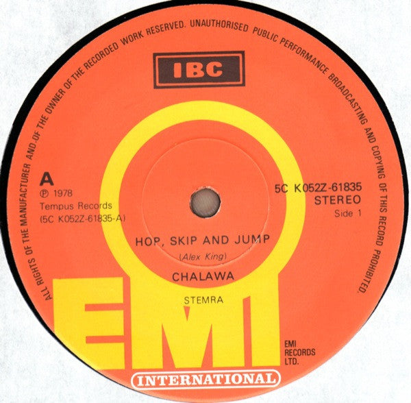 Chalawa - Hop, Skip And Jump / Picadilly Hop (Long Versions) (12") - Discogs image 3