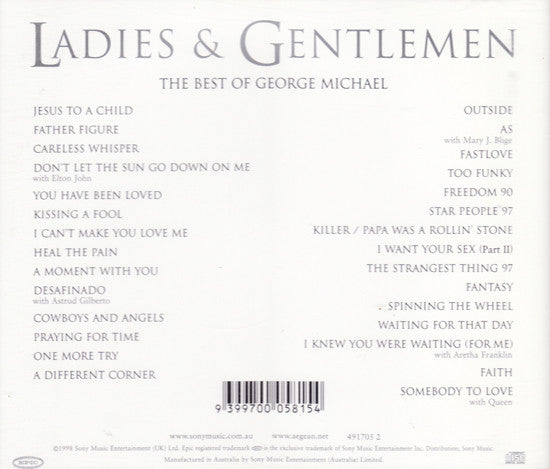George Michael - Ladies & Gentlemen (The Best Of George Michael) (2xCD) - Discogs image 3
