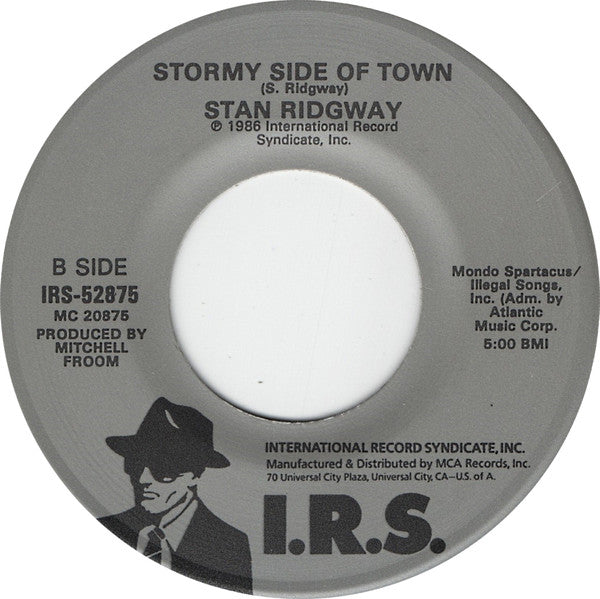 Stan Ridgway - Camouflage (7") - Discogs image 4