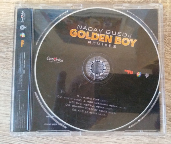 Nadav Guedj - Golden Boy (Remixes) (CDr) - Discogs image 2