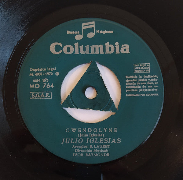 Julio Iglesias - Gwendolyne (7")
