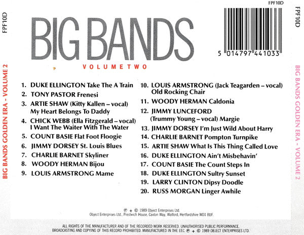 Various - Big Bands Golden Era Volume II (CD) - Discogs image 3