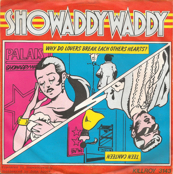 Showaddywaddy - Why Do Lovers Break Each Others Hearts / Teen Canteen (7") - Discogs image 2