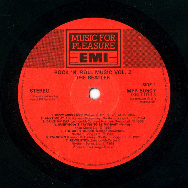 Beatles, The - Rock 'N' Roll Music Vol. 2 (LP) - Discogs image 3