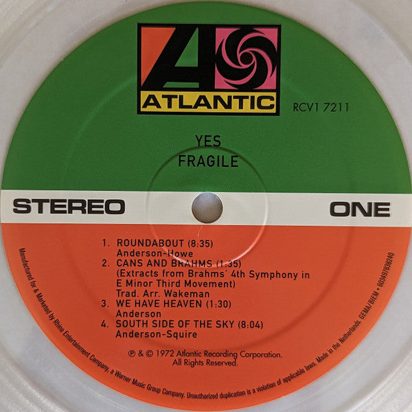 Yes - Fragile (LP) - Discogs image 3