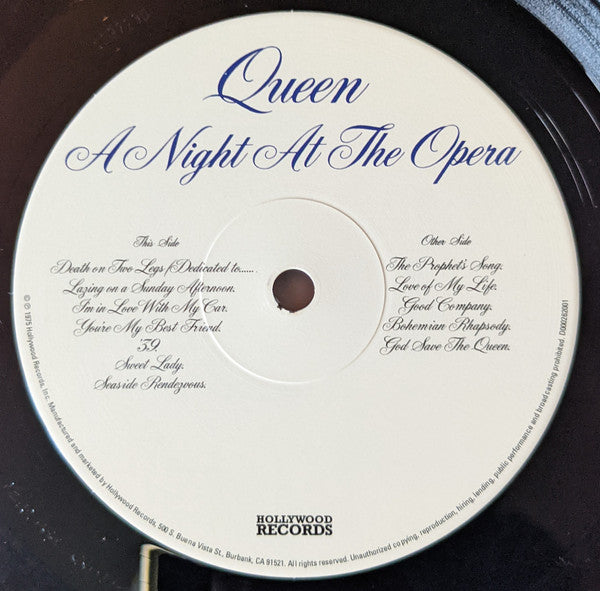 Queen - A Night At The Opera (LP) - Discogs image 4