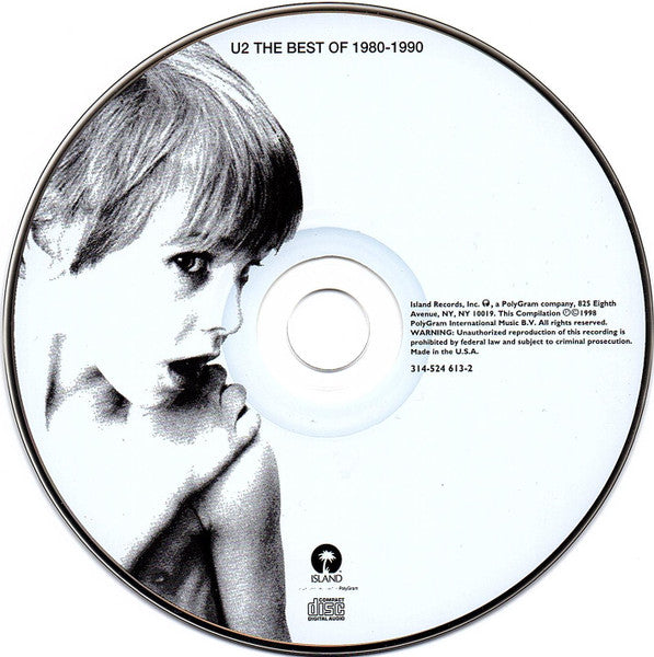 U2 - The Best Of 1980-1990 (CD) - Discogs image 3