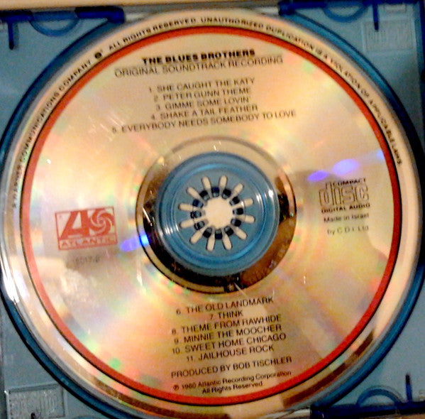Blues Brothers, The - The Blues Brothers (Original Soundtrack Recording) (CD) - Discogs image 2