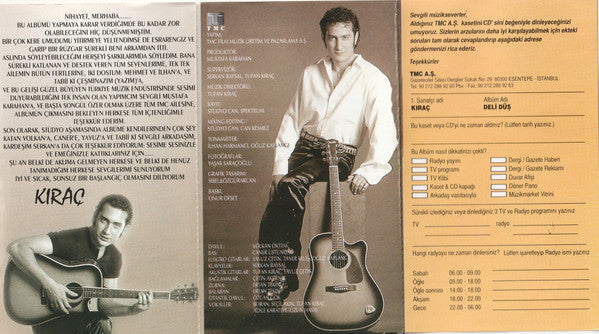 Kıraç - Deli Düş (Cassette) - Discogs image 3