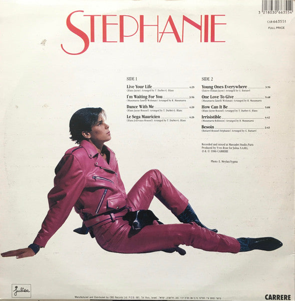 Stephanie (2) - Stephanie (LP) - Discogs image 2