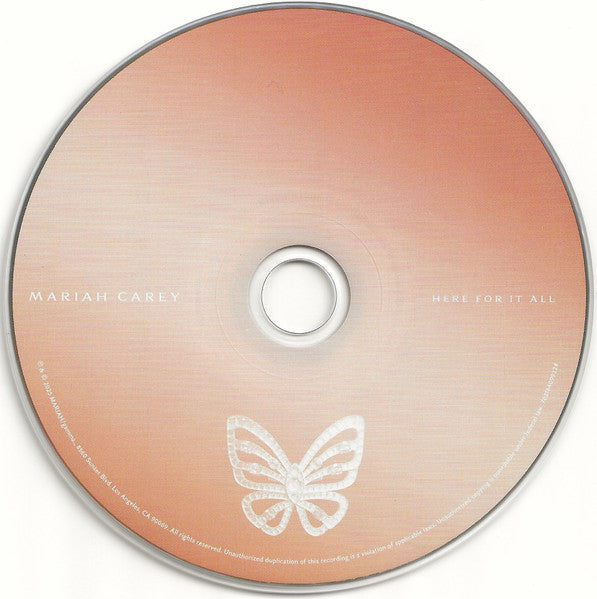 Mariah Carey - Here For It All (CD) - Discogs image 3
