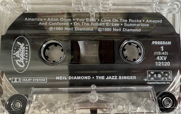 Neil Diamond - The Jazz Singer (Cassette) - Discogs image 2