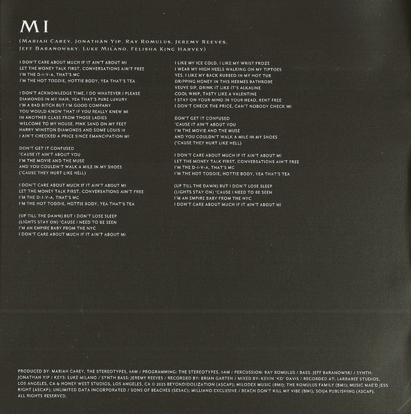 Mariah Carey - Here For It All (CD) - Discogs image 6