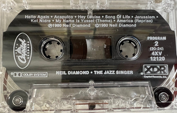 Neil Diamond - The Jazz Singer (Cassette) - Discogs image 3