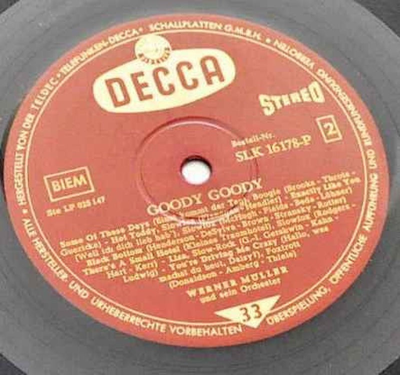 Werner Müller Und Sein Orchester - Goody Goody (LP) - Discogs image 4