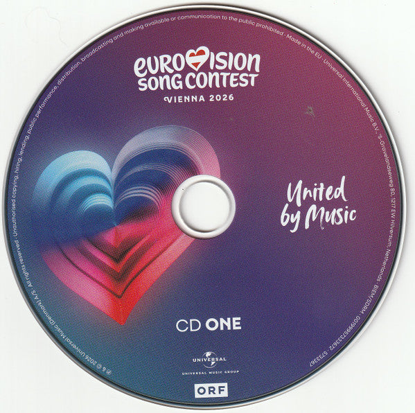 Various - Eurovision Song Contest Vienna 2026 (2xCD) - Discogs image 4