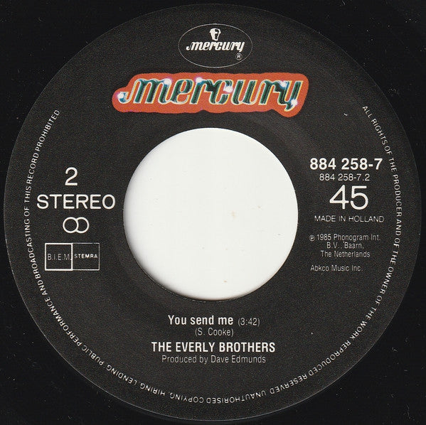 Everly Brothers - Born Yesterday (7") - Discogs image 4