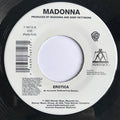 Madonna - Erotica / Bedtime Story (7")