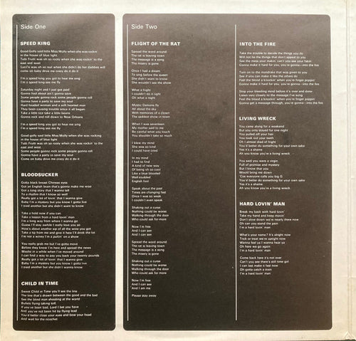 Deep Purple - Deep Purple In Rock (LP) - Discogs image 2
