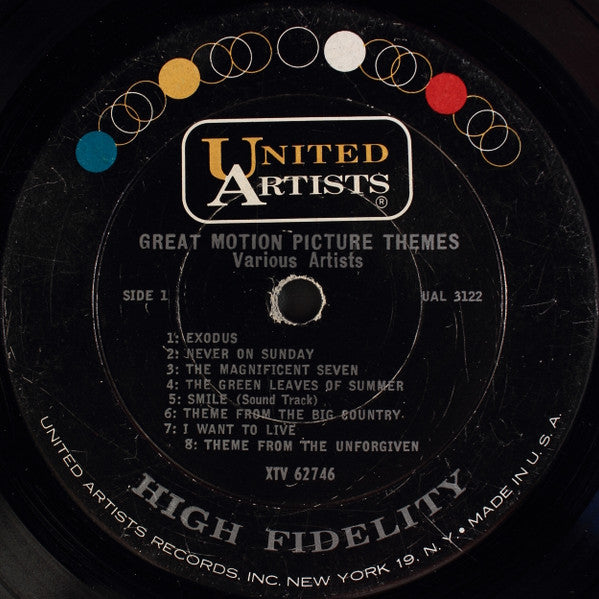 Various - Original Sound Tracks And Hit Music From Great Motion Picture Themes (LP) - Discogs image 3