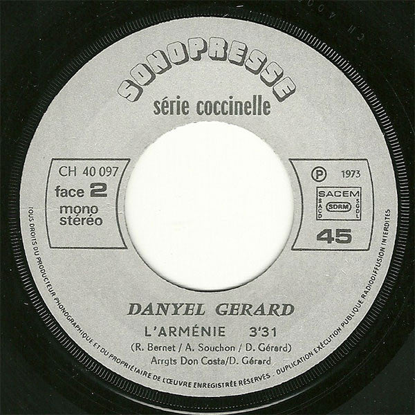 Danyel Gérard - Ti-Laï-Laï-Li (L'arménien) (7") - Discogs image 4