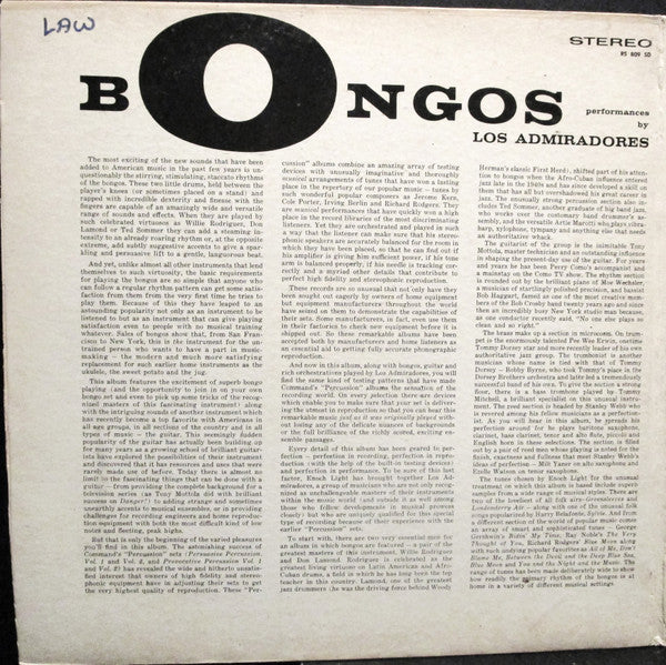 Los Admiradores - Bongos (LP) - Discogs image 3