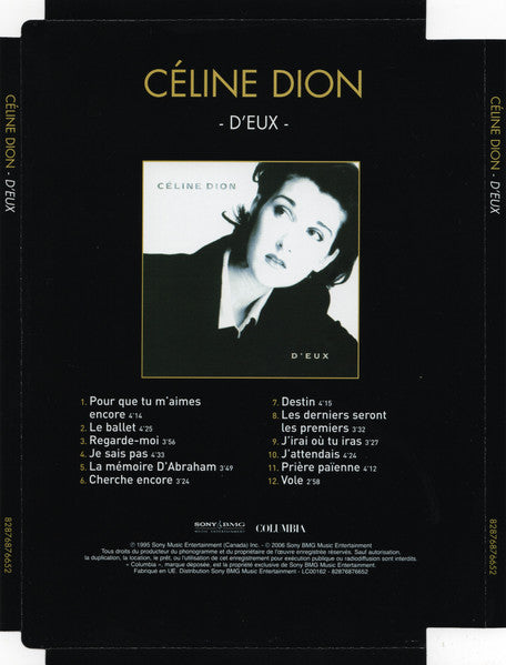 Céline Dion - D'eux (CD) - Discogs image 7