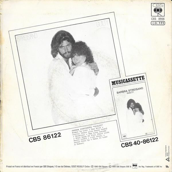 Barbra Streisand - Woman In Love (7") - Discogs image 2