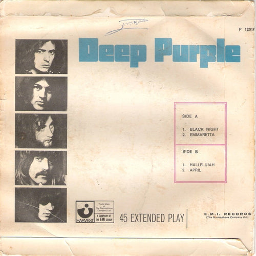 Deep Purple - Deep Purple (7") - Discogs image 2