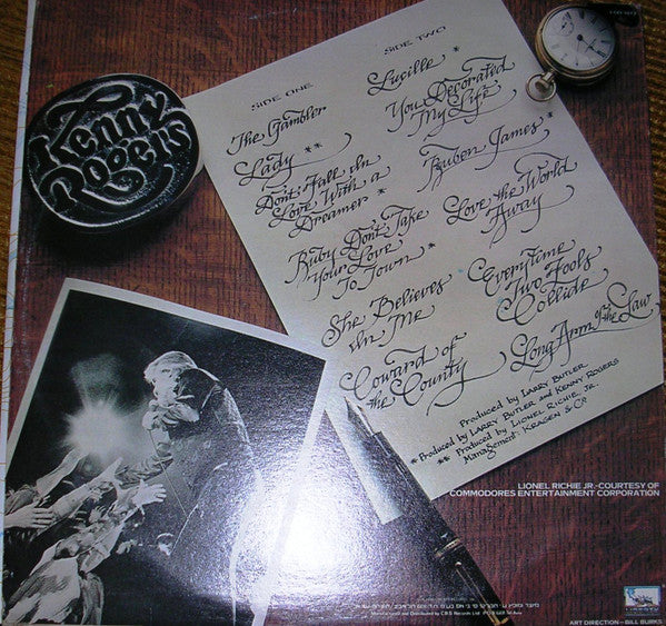 Kenny Rogers - Greatest Hits (LP) - Discogs image 4