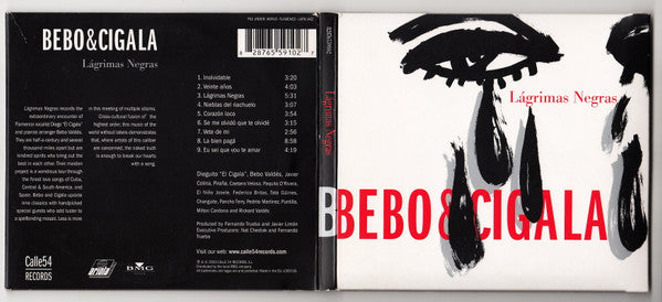 Bebo Valdés & Diego "El Cigala" - Lágrimas Negras (CD) - Discogs image 2