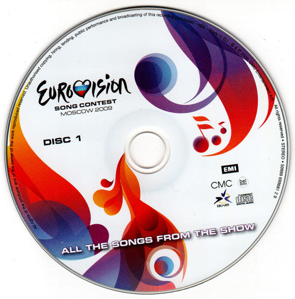 Various - Eurovision Song Contest Moscow 2009 (2xCD) - Discogs image 3