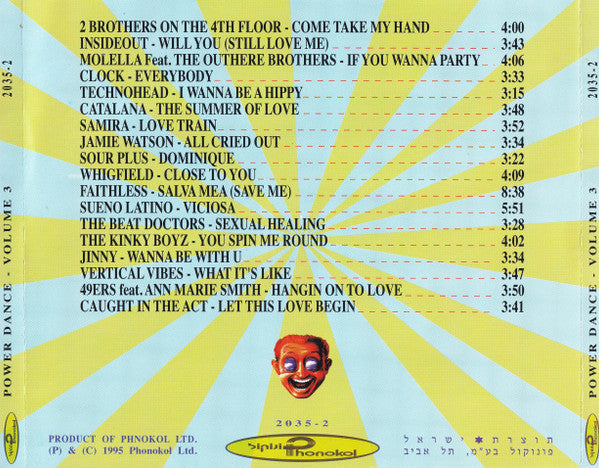 Various - Power Dance (Volume 3) (CD) - Discogs image 2